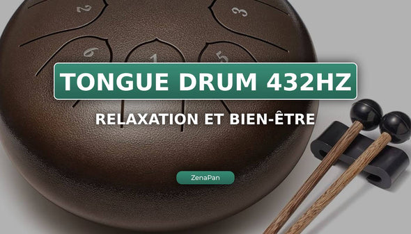 Tongue Drum 432 Hz：リラクゼーションへの調和の逃避