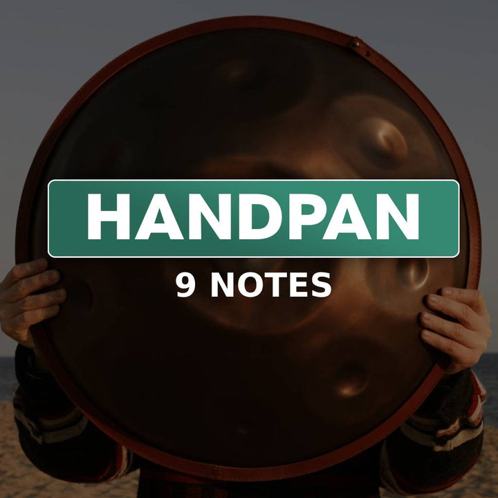 handpan 9 notes, handpan débutant, hang drum, instrument handpan