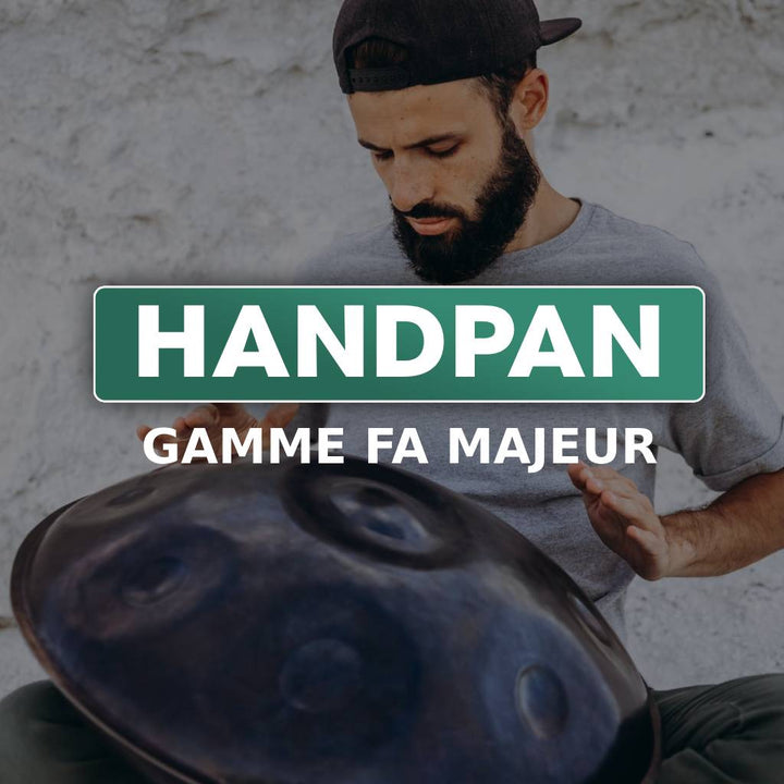 handpan instrument, gamme Fa majeur, hang, handpan intermédiaire